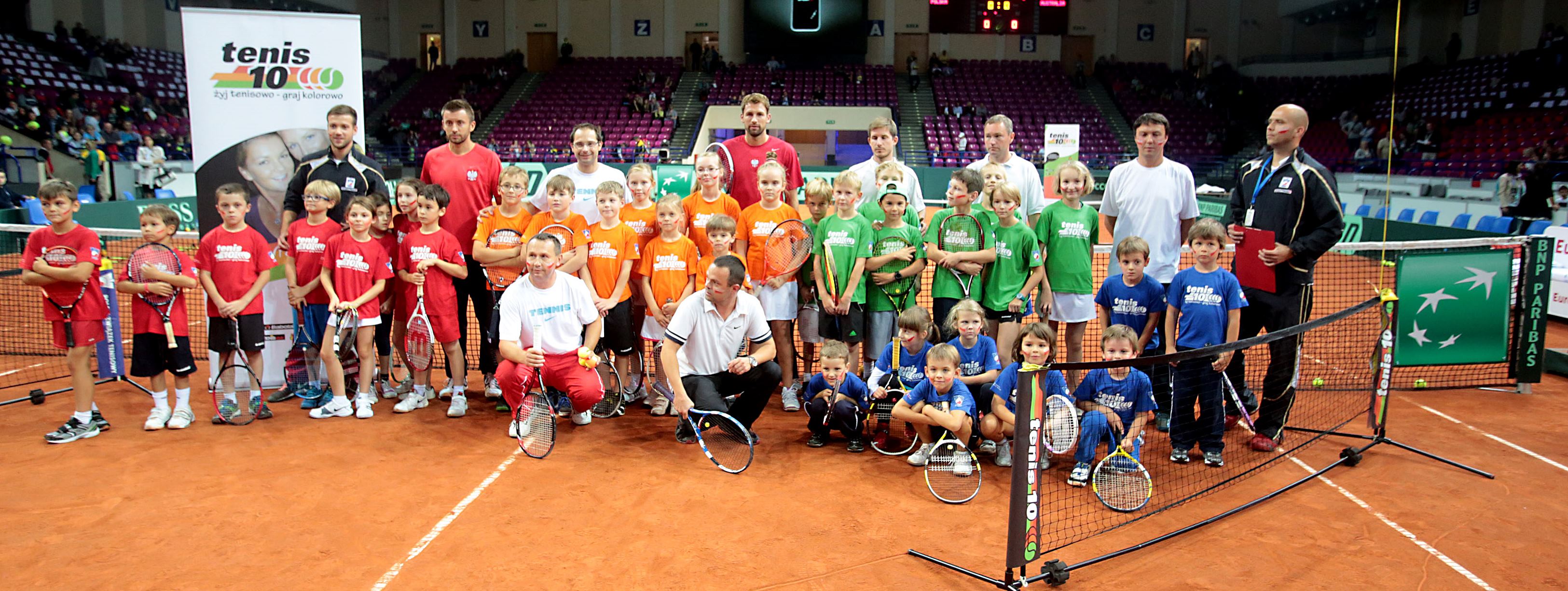 Dzieci z KS Tennis Life zaproszone na Puchar Davisa